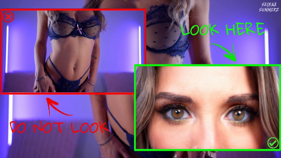 Selena Summerz - Eye Contact Challenge